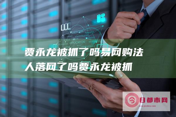 贾永龙被抓了吗 易网购法人落网了吗 (贾永龙被抓了吗)